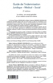Guide de l'indemnisation juridique-medical-social 2e édition